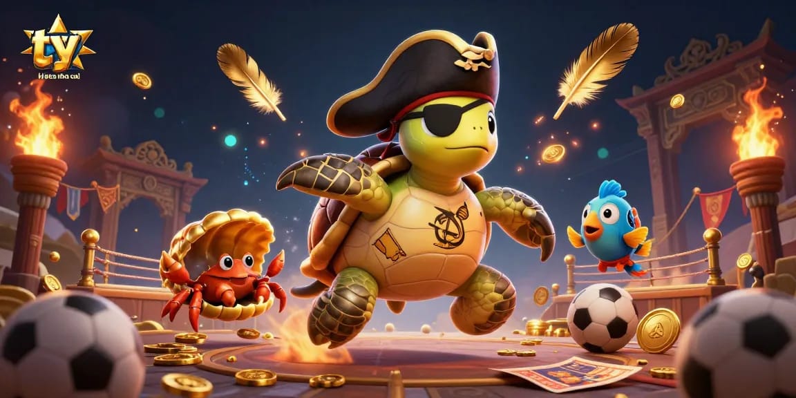 Engage with ty le keo nha cai as you explore dynamic sports betting elements in a vibrant 3D scene.