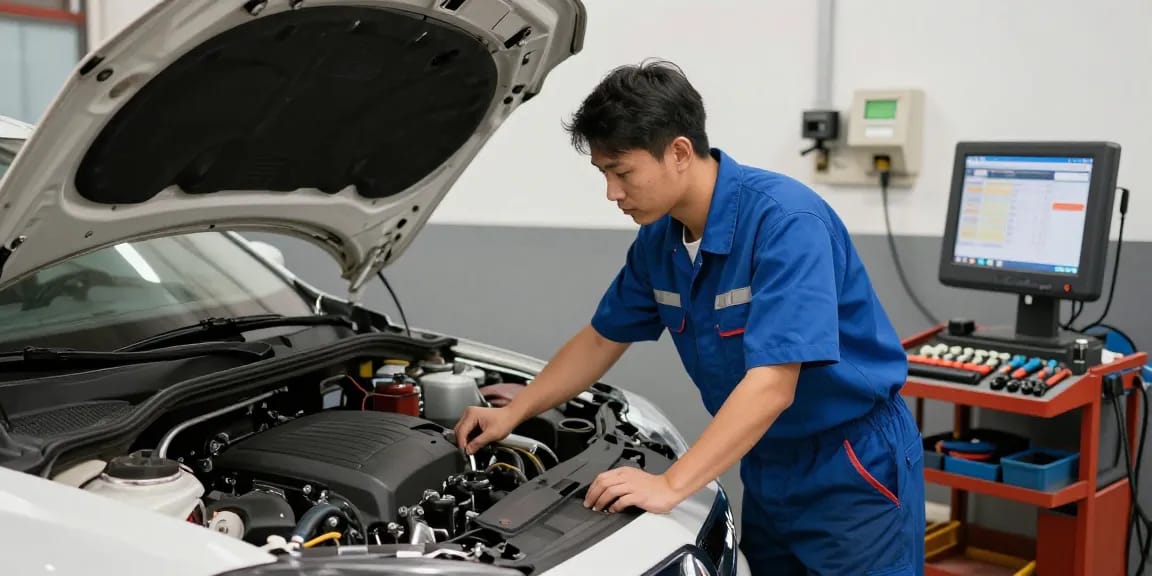 Car overheats what to do? Trusted local auto service provider diagnosing vehicle issues.