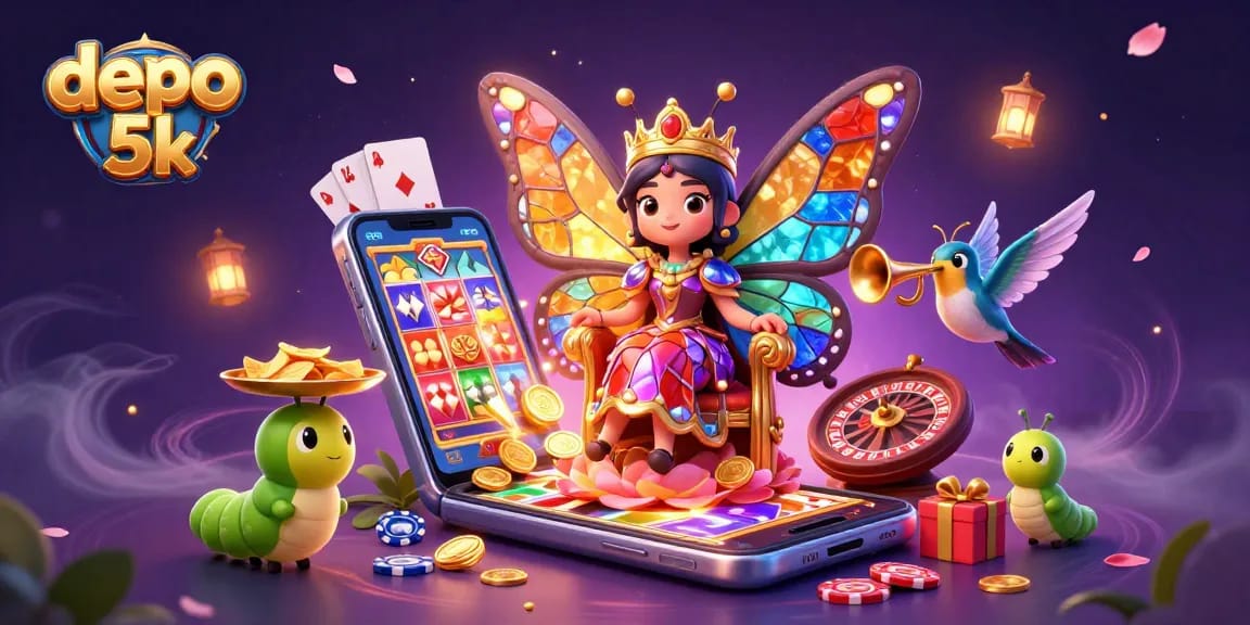 Engage in thrilling slots action with depo 5k and colorful rewards from a vibrant online casino.