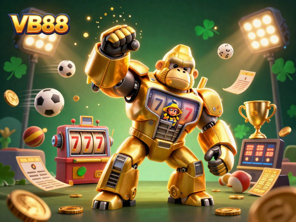 Experience the thrill with VB88’s explosive gaming, highlighted by dynamic sports elements and vibrant design.