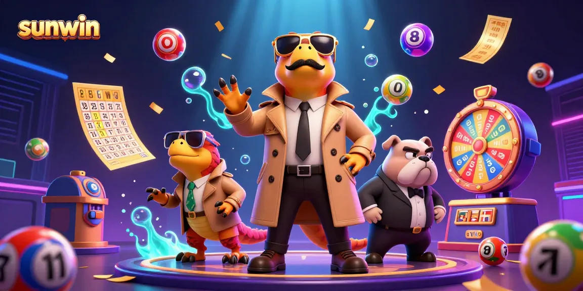 Engage in vibrant gaming action at sunwin, featuring animated raptors in a casino.