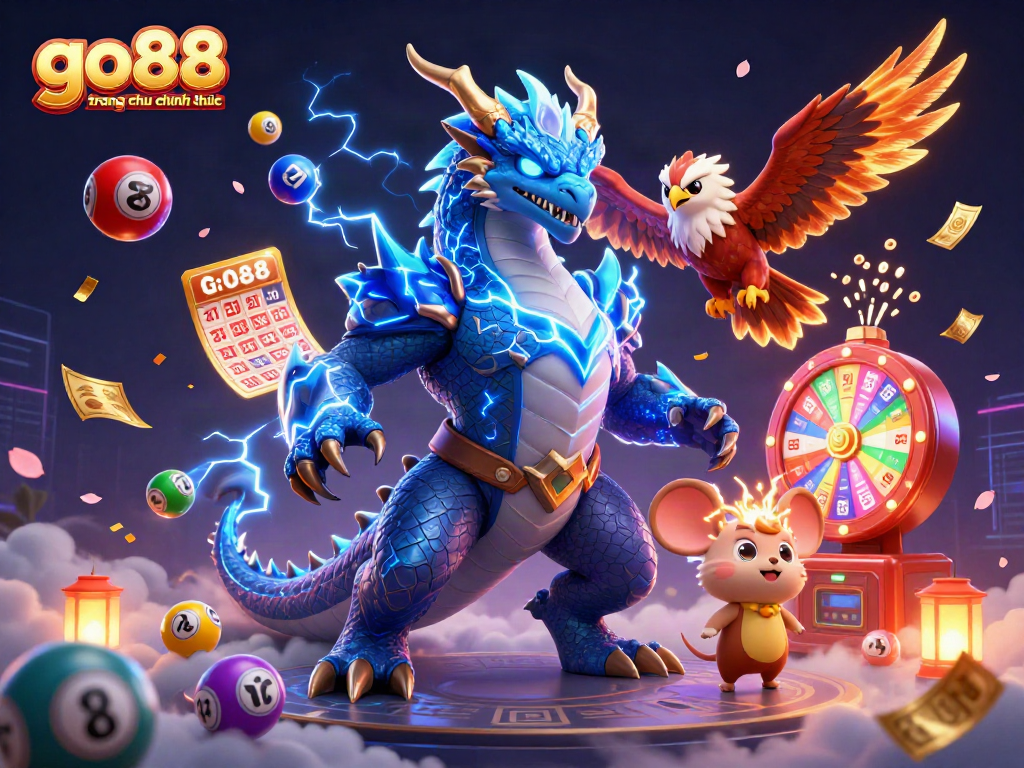 Experience exciting gameplay with go88 trang chu chinh thuc through thrilling lottery dynamics and colorful characters.