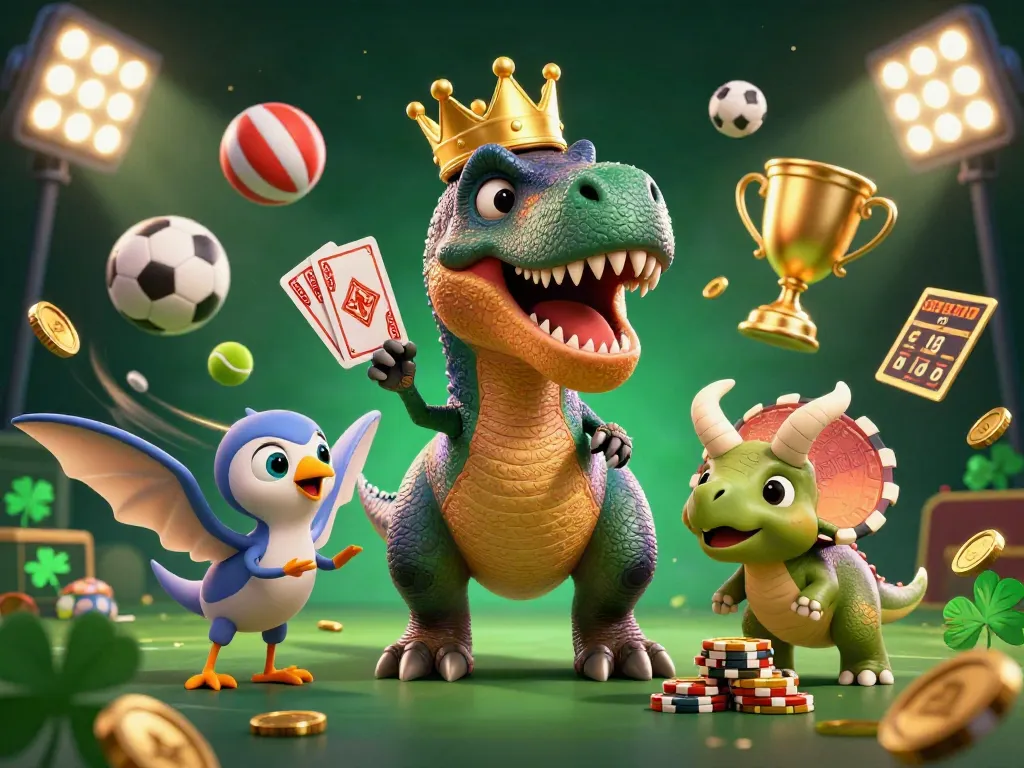 Engage in thrilling gameplay at 9bet with colorful characters and dynamic sports elements.