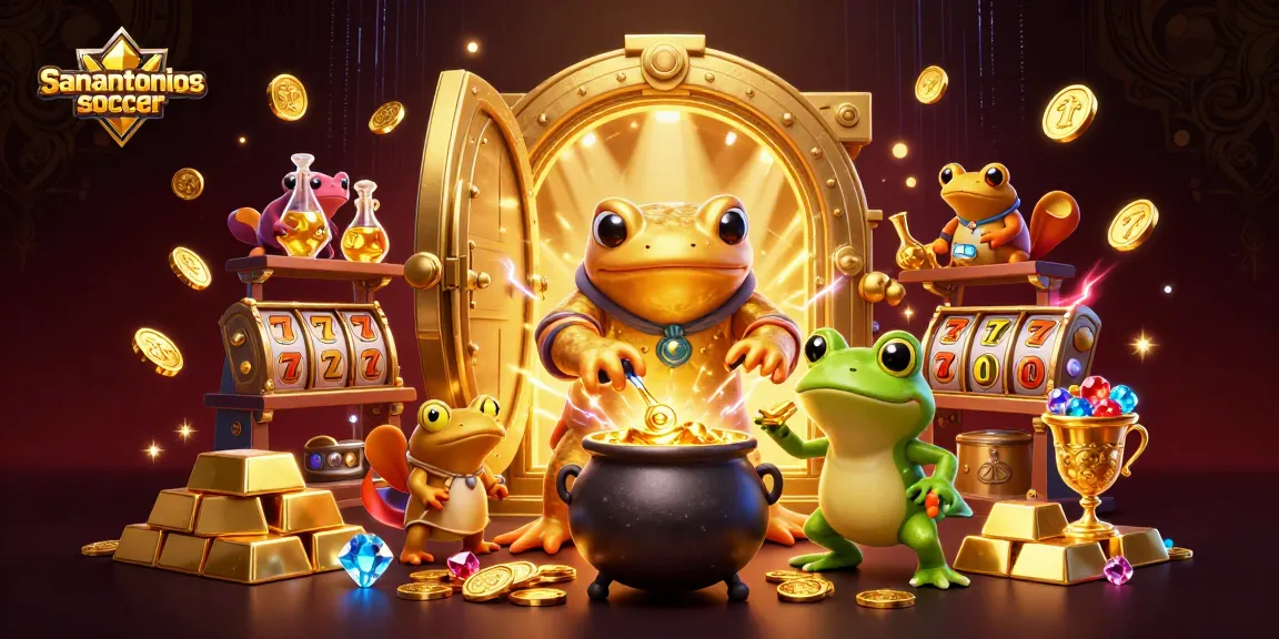 Engage with sanantoniosoccer as the golden salamander alchemist conjures wealth in a dynamic gaming scene.