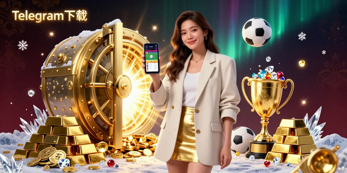 与美丽的亚洲女性在充满活力的赌场场景中展示体育投注应用的Telegram下载。
