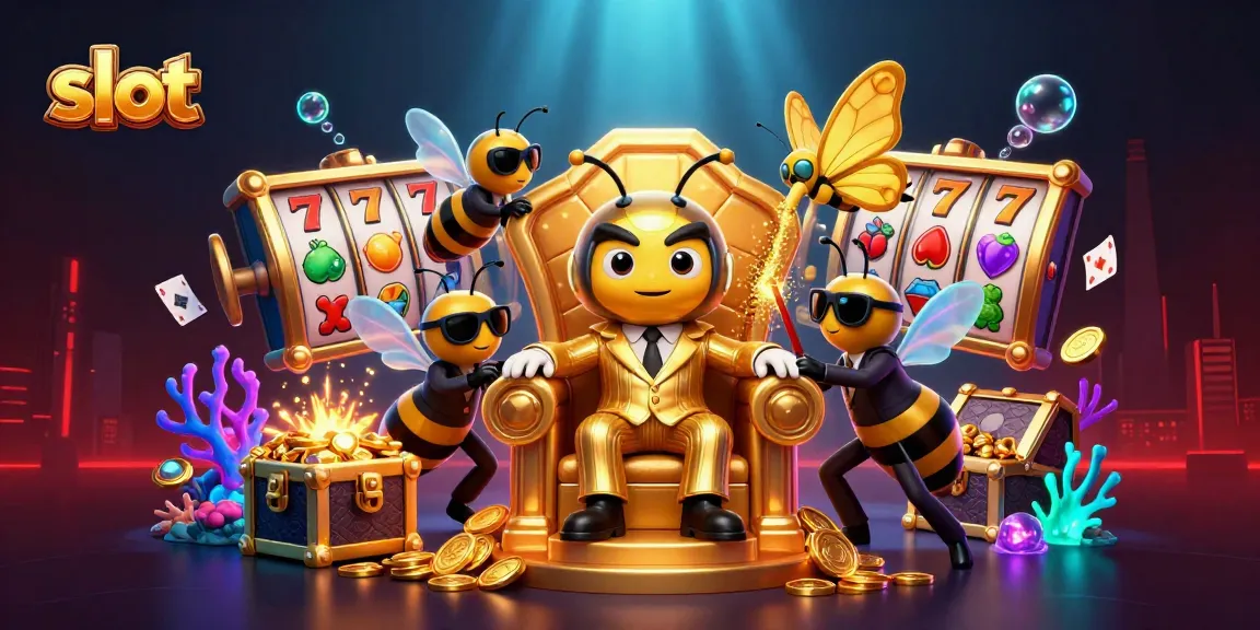 Spin slot reels featuring vibrant characters and treasures in an energetic casino scene