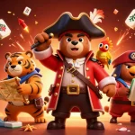 Engage with go88ta's thrilling games featuring a pirate captain bear and dynamic casino elements.