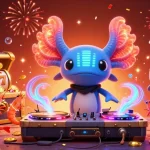 Experience the vibrant energy of LU88 casino with colorful characters and exciting slot games.