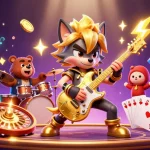 Experience thrilling games with Sunwin, featuring vibrant casino characters and golden jackpots.