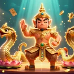 Experience F168 through a vibrant illustration of an exciting online gaming scene with dynamic slot elements.